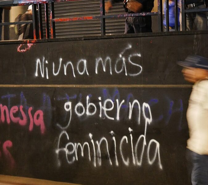 International Day for the Elimination of Violence against Women 2019- grafitti