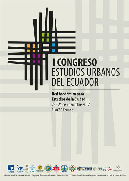 I Congreso de estudios urbanos del Ecuador