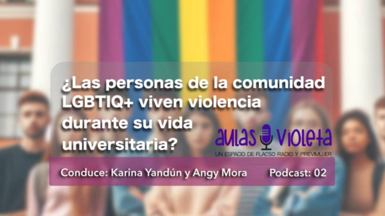 ¿Las personas de la comunidad LGBTIQ+ viven violencia durante su vida universitaria? | Aulas Violeta | Podcast 02