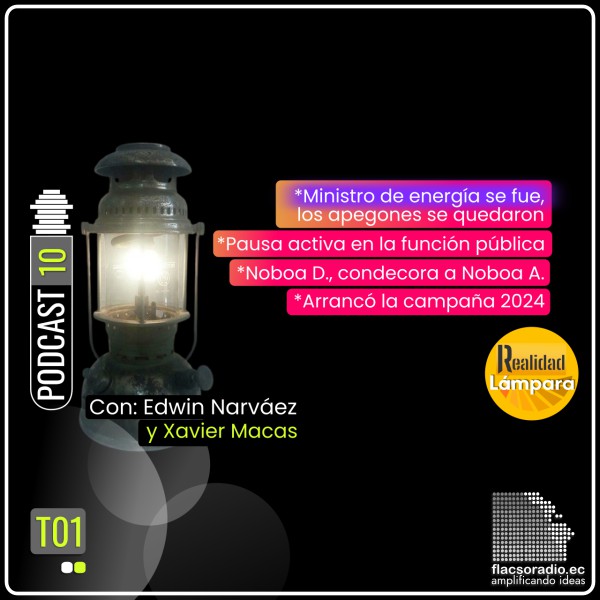 Ministro de energía se va, los apagones se quedan. La condecoración de Noboa D. a Noboa A. | Podcast 11 #RealidadLámpara