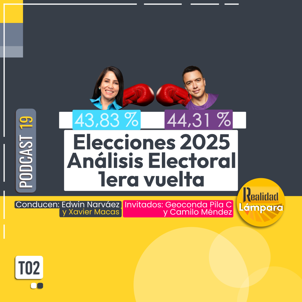 Elecciones 2025, Análisis Electoral 1era vuelta | Podcast 19 #RealidadLámpara