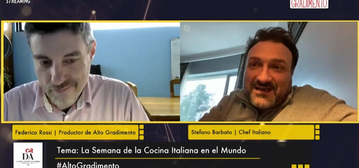 #AltoGradimento Tema: entrevista con Stefano Barbato 